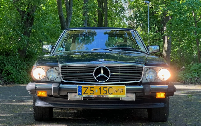 Mercedes-Benz SL cena 109000 przebieg: 249000, rok produkcji 1986 z Szczecin małe 497